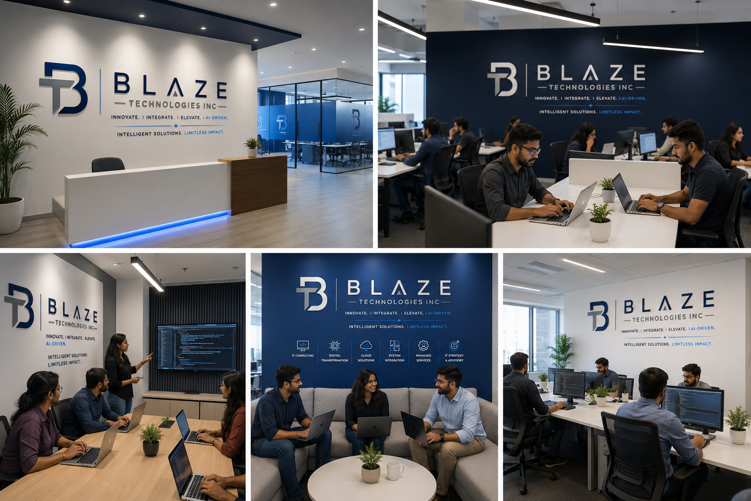 Blaze office environment